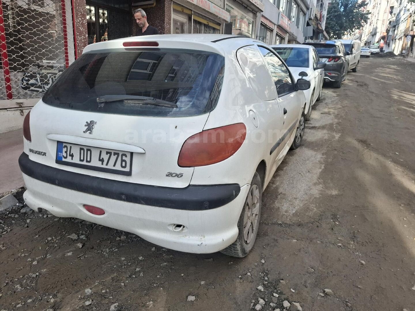 Sahibinden Peugeot 206 Van 1.4 HDI 2005 Model 238.000 km Beyaz 3