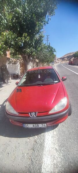 Sahibinden Peugeot 206 1.4 XT 2001 Model Kayseri 285.000 km Kırmızı