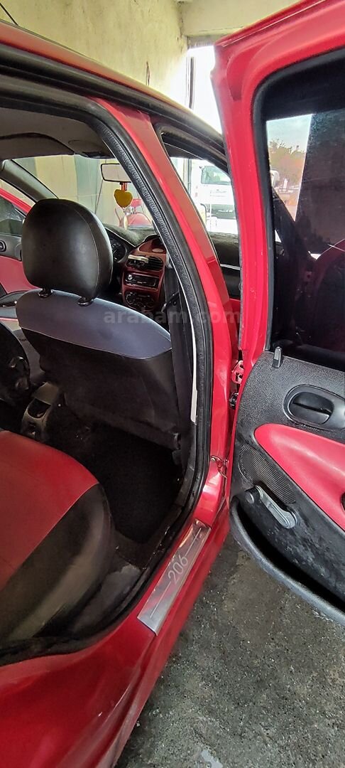 Sahibinden Peugeot 206 1.4 XT 2001 Model Kayseri 285.000 km Kırmızı 7