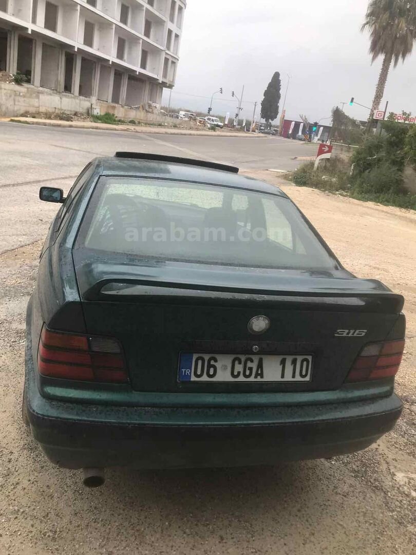 Sahibinden BMW 3 Serisi 316i Standart 1992 Model Mersin 315.000 km Füme 4