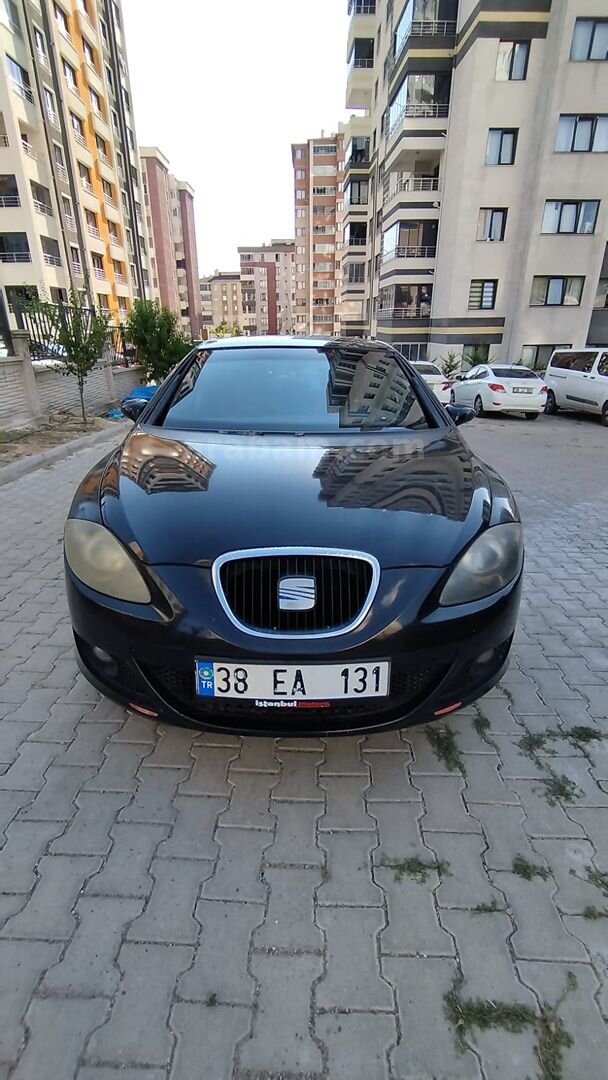 Sahibinden Seat Leon 1.6 Stylance 2007 Model Kayseri 363.000 km Siyah 2