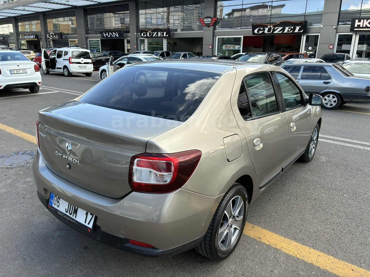 Galeriden Renault Symbol 1.5 dCi Touch 2015 Model Ankara 320.000 km Kahverengi 5
