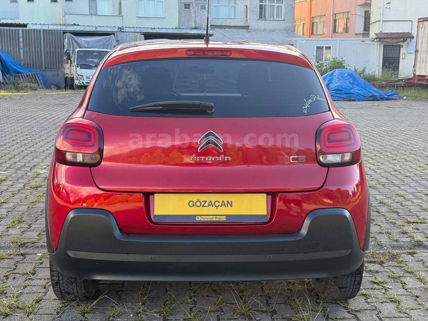 Sahibinden Citroen C3 1.2 PureTech Feel 2021 Model Trabzon 112.000 km Kırmızı 2