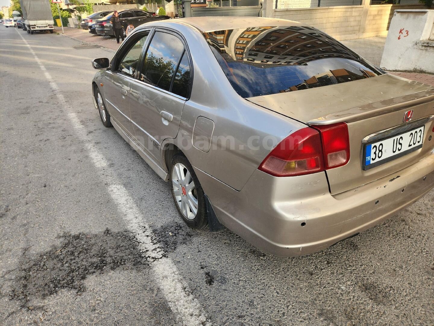 Sahibinden Honda Civic 1.4 LS 2001 Model Kayseri 371.000 km Gri (titanyum) 4