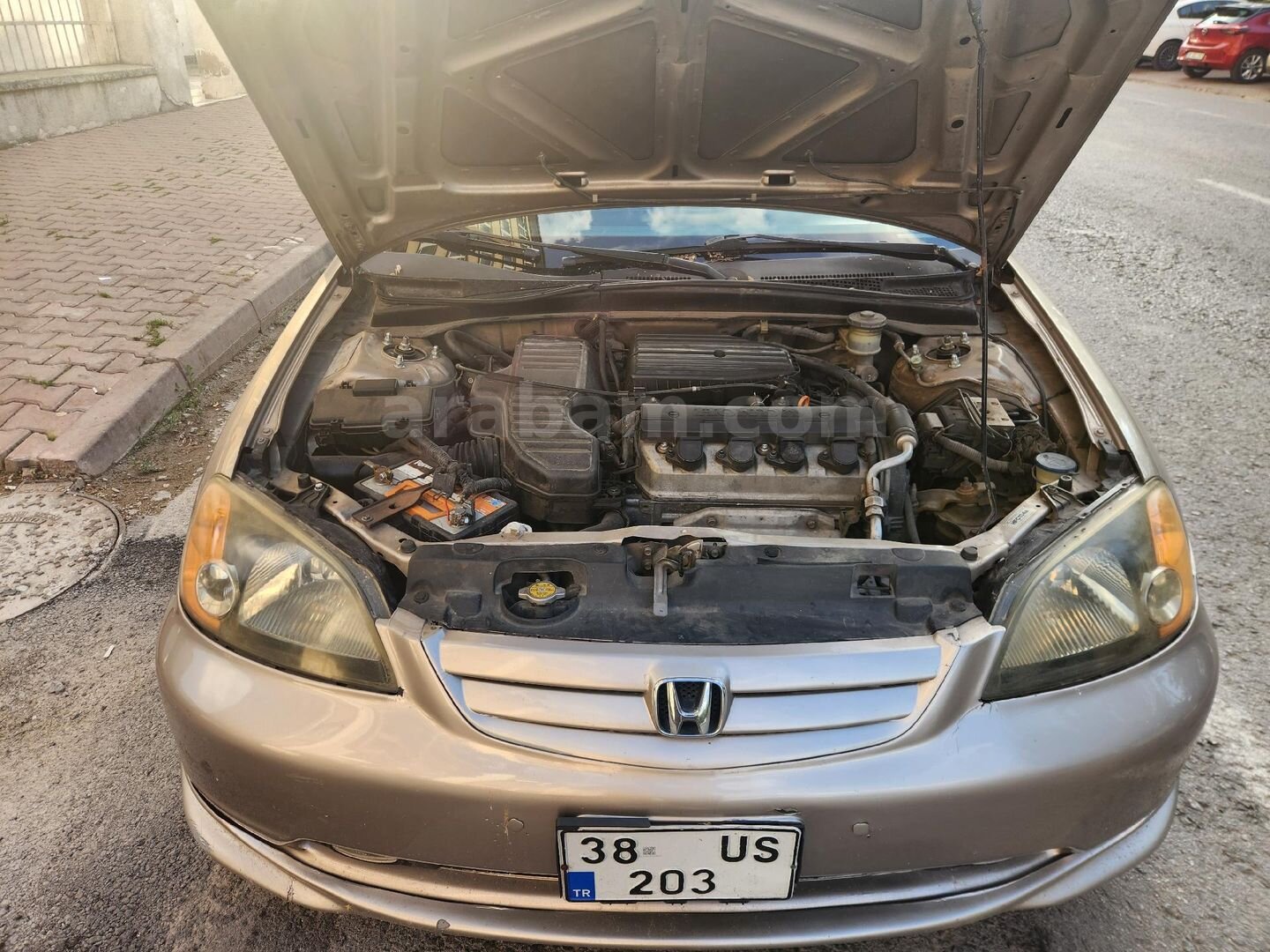 Sahibinden Honda Civic 1.4 LS 2001 Model Kayseri 371.000 km Gri (titanyum) 7