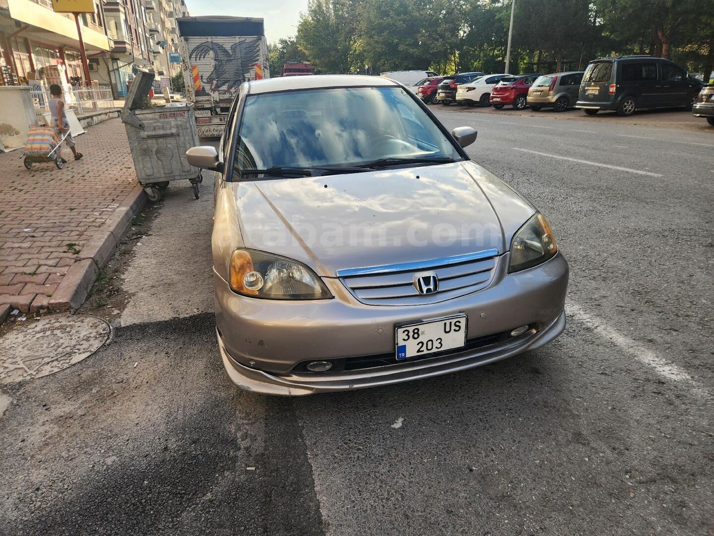 Sahibinden Honda Civic 1.4 LS 2001 Model Kayseri 371.000 km Gri (titanyum) 2