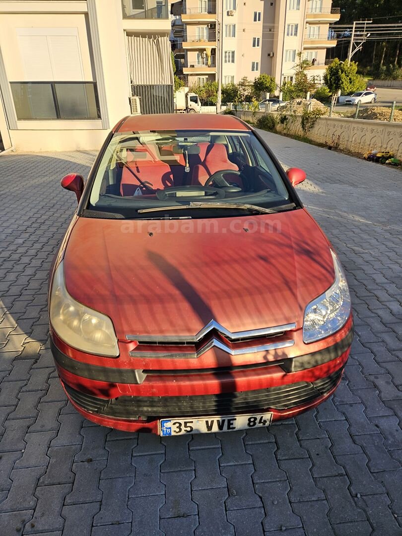Sahibinden Citroen C4 1.4 SX 2005 Model Antalya 220.000 km Kırmızı 1