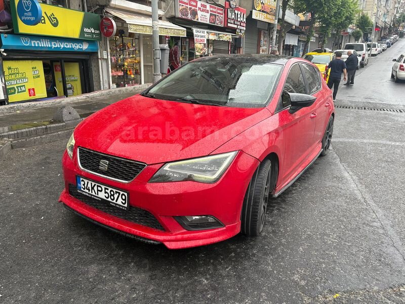 Sahibinden Seat Leon 1.6 TDI CR Style 2014 Model İstanbul 230.000 km Kırmızı