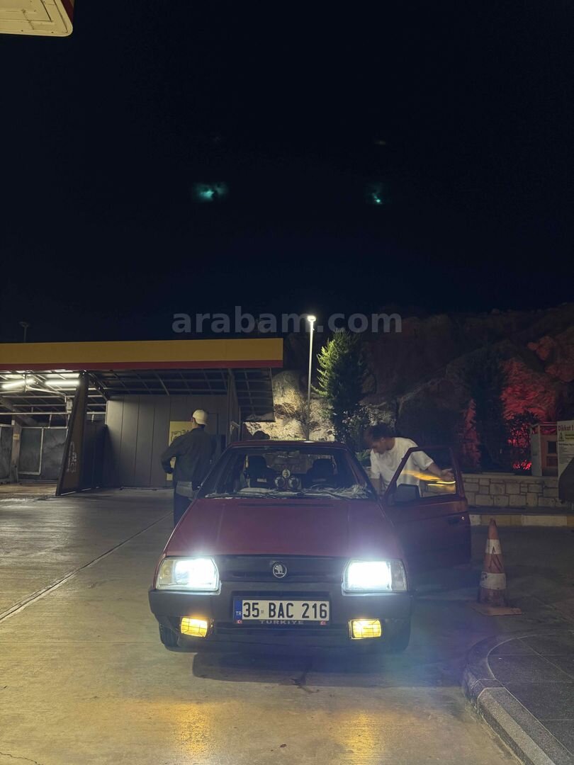 Sahibinden Skoda Favorit 135 L 1992 Model İzmir 12.345 km Kırmızı 4