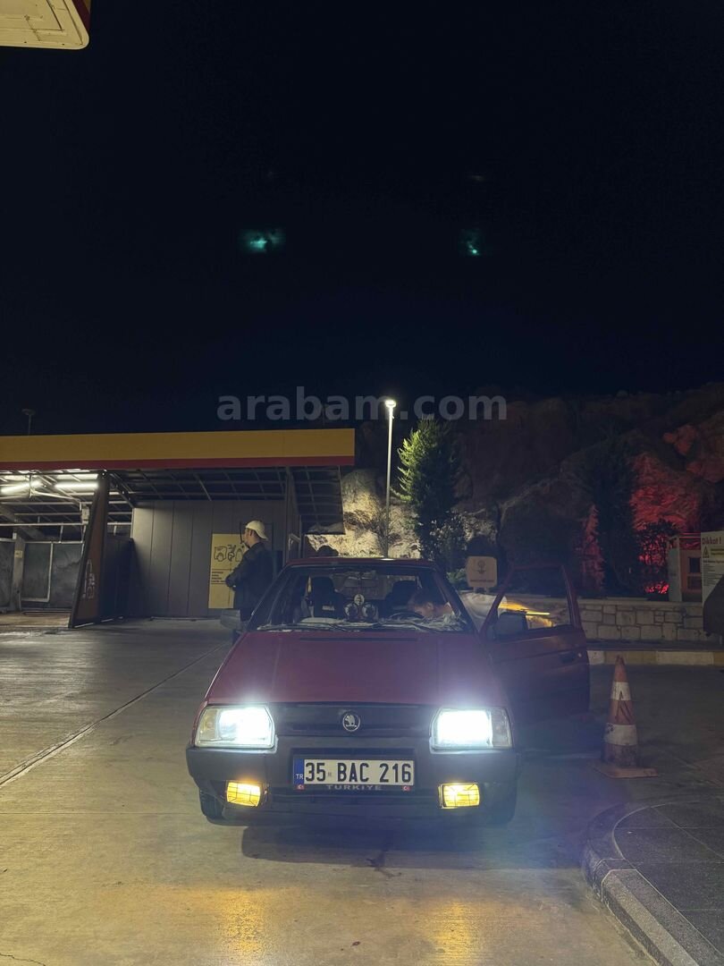 Sahibinden Skoda Favorit 135 L 1992 Model İzmir 12.345 km Kırmızı 5