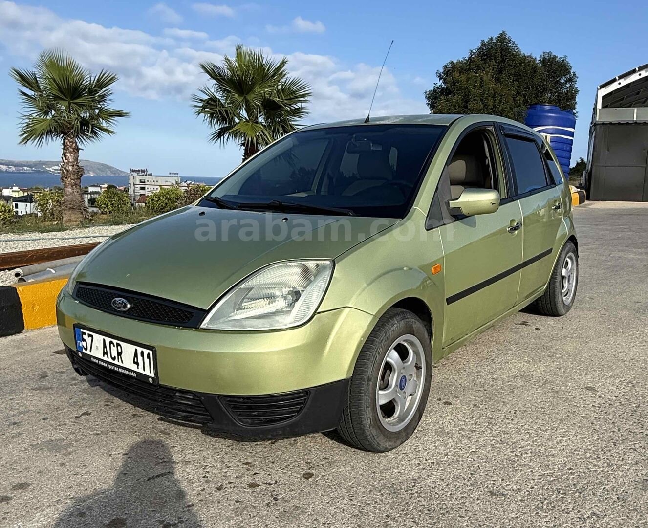 Sahibinden Ford Fiesta 1.4 TDCi Comfort 2005 Model Sinop 300.000 km Yeşil 5
