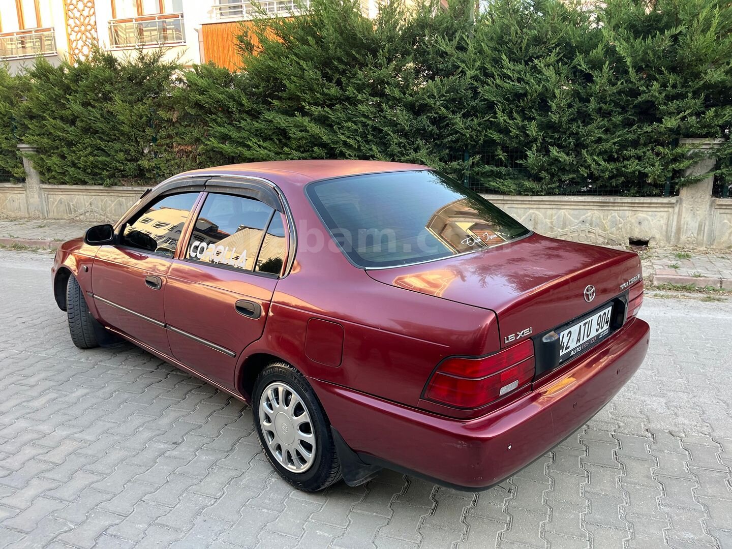 Sahibinden Toyota Corolla 1.6 XEi 1996 Model Konya 371.000 km Bordo 2