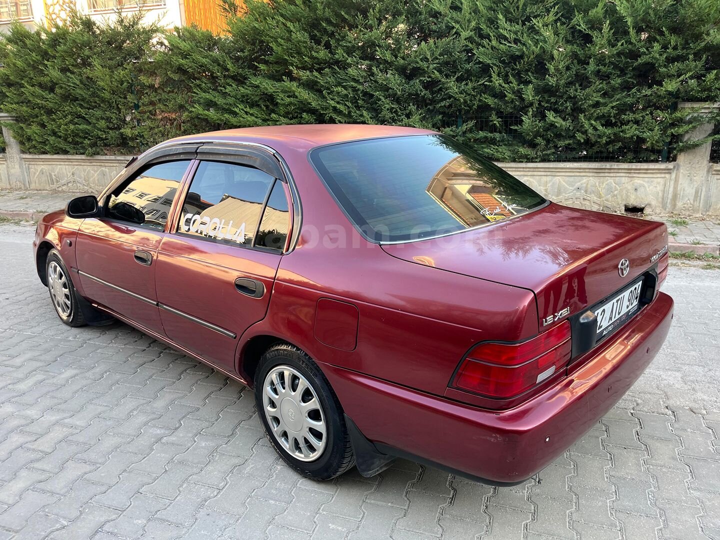Sahibinden Toyota Corolla 1.6 XEi 1996 Model Konya 371.000 km Bordo 5