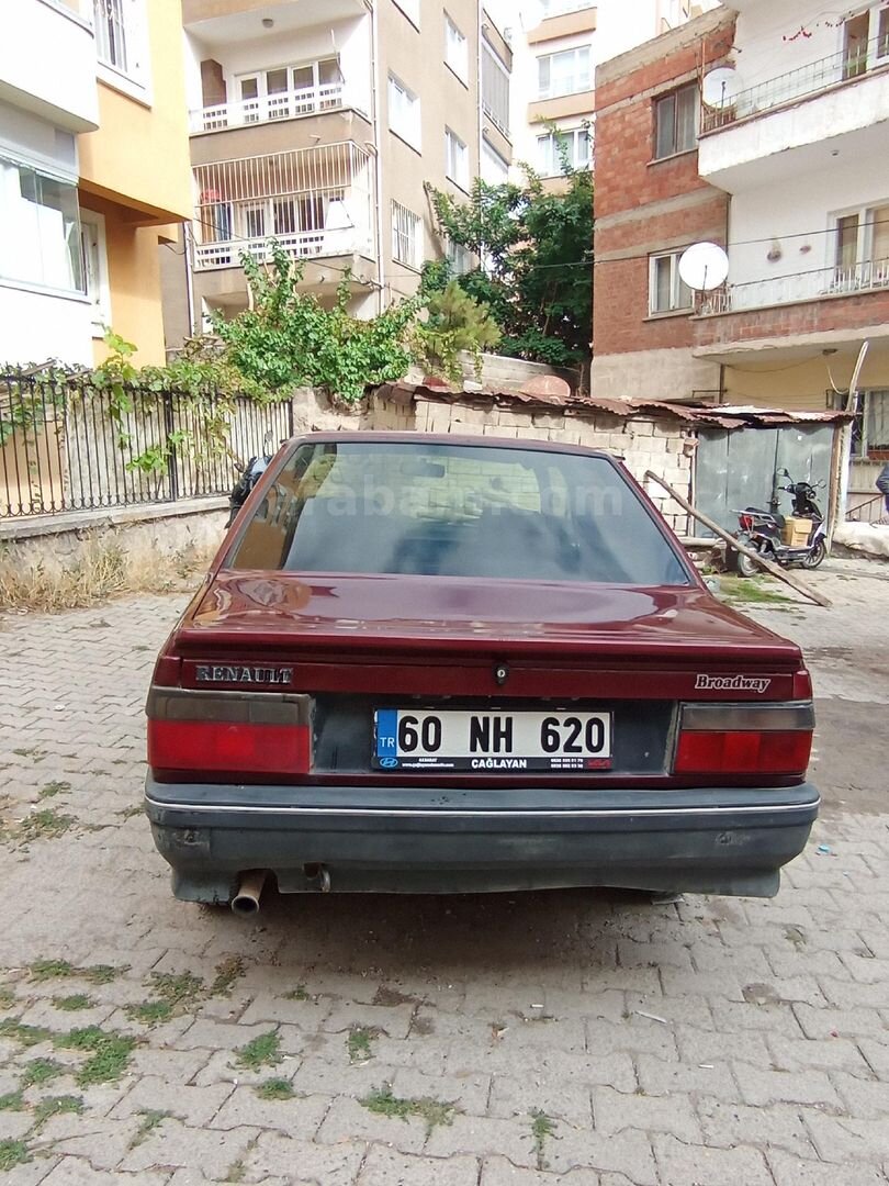 Sahibinden Renault R 9 1.4 Broadway 1993 Model Niğde 200.000 km Bordo 3