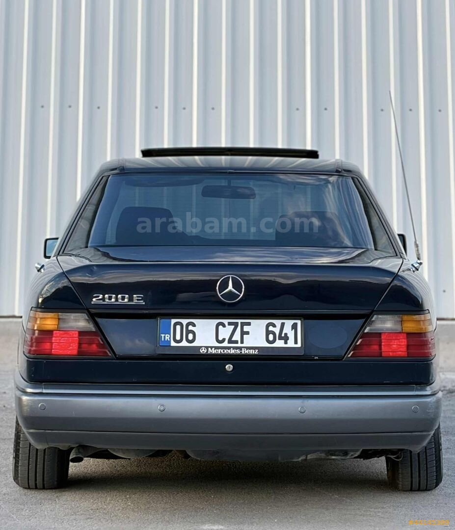 Galeriden Mercedes - Benz 200 E 1987 Model Ankara 520.000 km Mavi 5