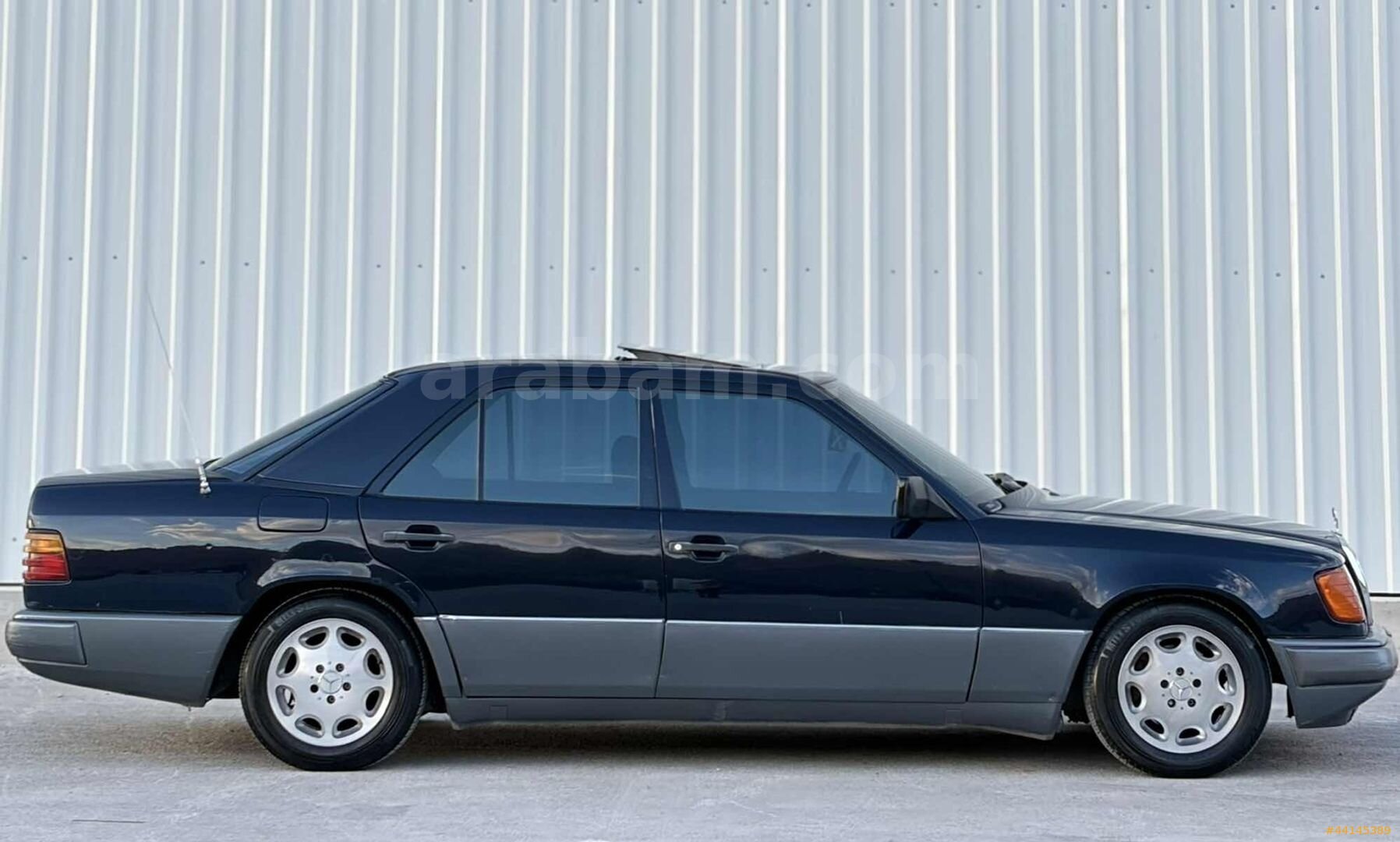 Galeriden Mercedes - Benz 200 E 1987 Model Ankara 520.000 km Mavi 7