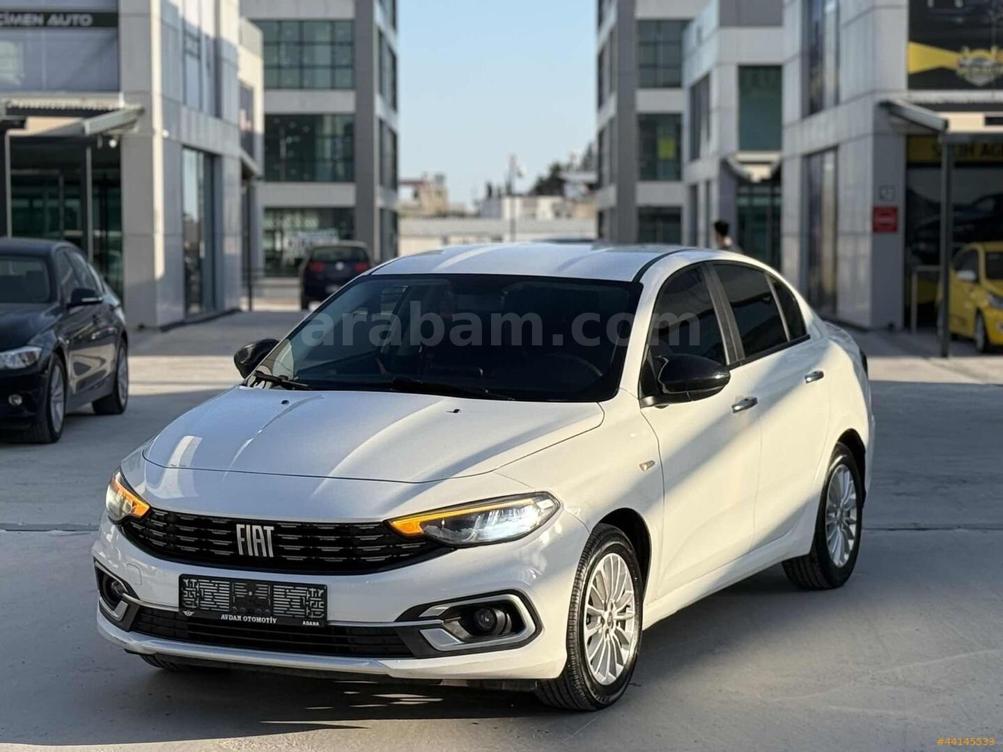 Galeriden Fiat Egea 1.4 Fire Urban Plus 2021 Model Adana 65.000 km Beyaz 1