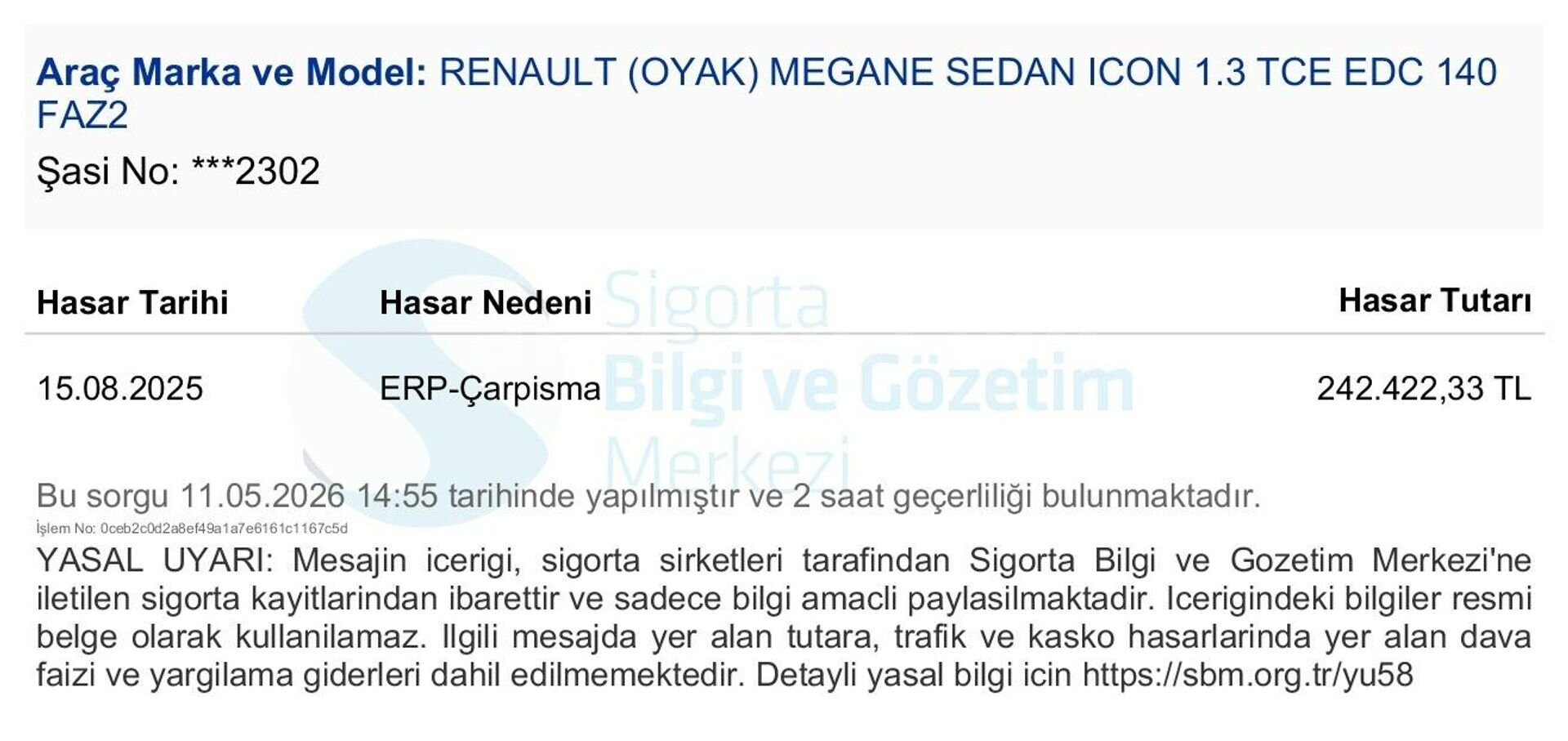 Sahibinden Renault Megane 1.3 TCe Icon 2024 Model Balıkesir 34.500 km Gri (titanyum) 7