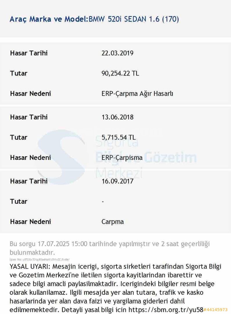 Galeriden BMW 5 Serisi 520i Executive M Sport 2014 Model İstanbul 234.000 km Kahverengi 3