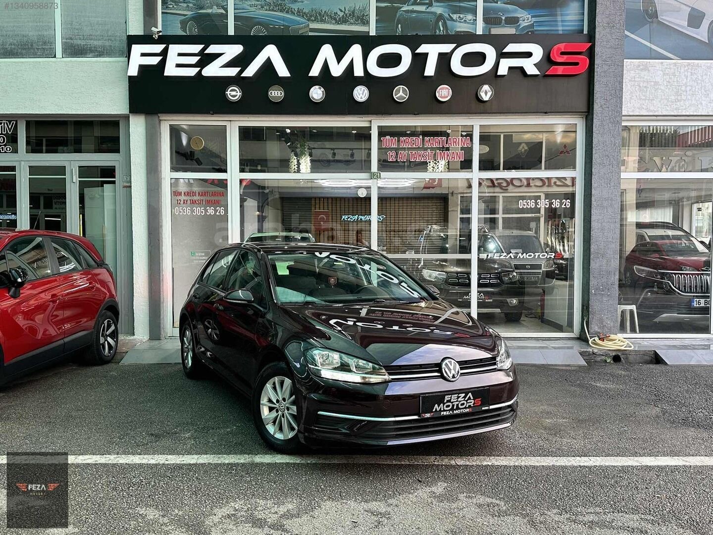 Galeriden Volkswagen Golf 1.0 TSi Midline Plus 2017 Model Bursa 129.300 km Kırmızı 4