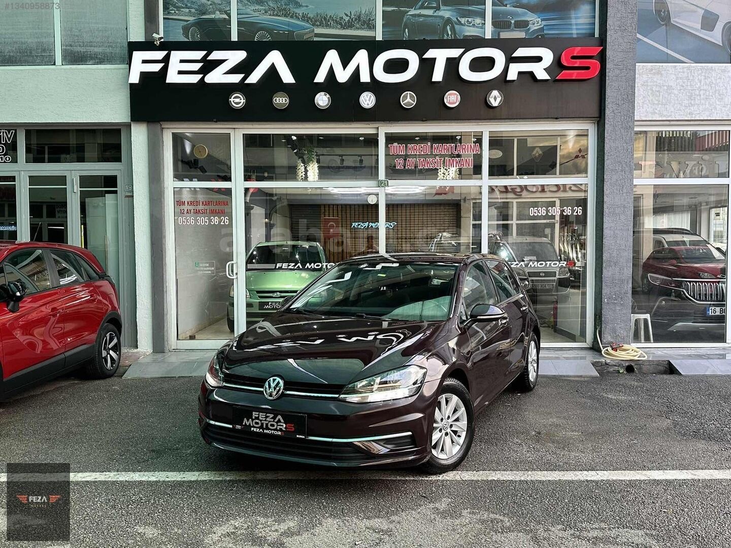 Galeriden Volkswagen Golf 1.0 TSi Midline Plus 2017 Model Bursa 129.300 km Kırmızı 7