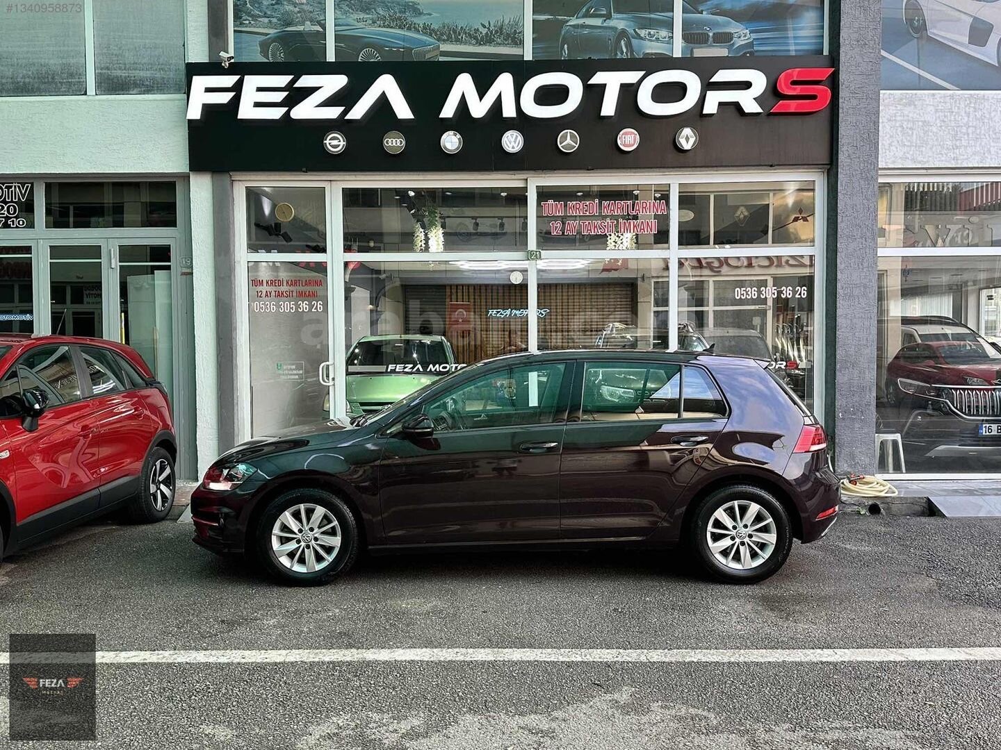 Galeriden Volkswagen Golf 1.0 TSi Midline Plus 2017 Model Bursa 129.300 km Kırmızı 6