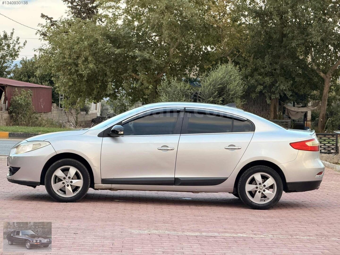 Galeriden Renault Fluence 1.5 dCi Dynamique 2011 Model Gaziantep 255.000 km Gri 7