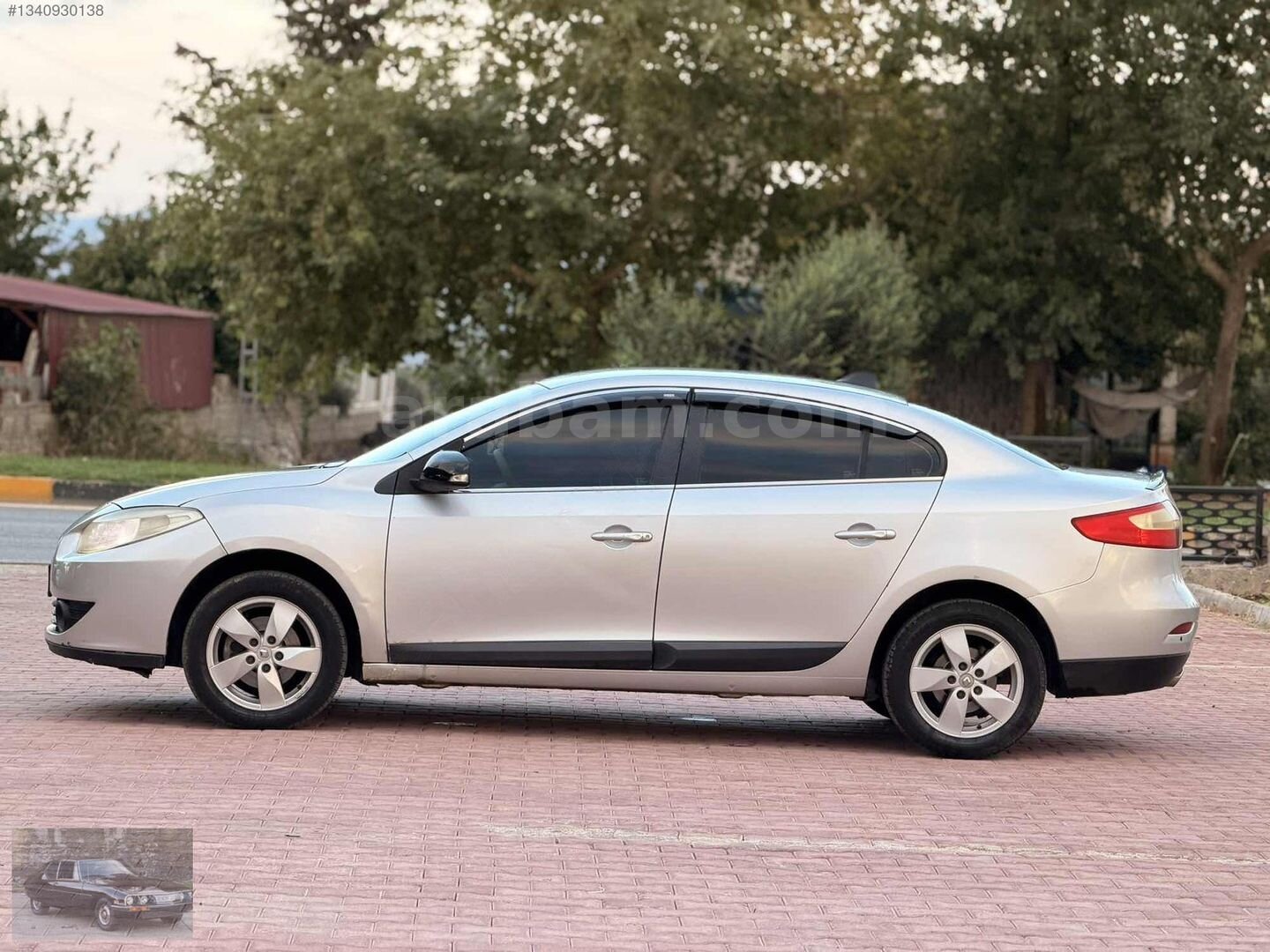 Galeriden Renault Fluence 1.5 dCi Dynamique 2011 Model Gaziantep 255.000 km Gri 6