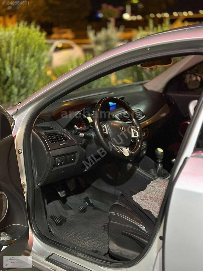 Galeriden Renault Fluence 1.5 dCi Dynamique 2012 Model Diyarbakır 385.000 km Gri 4