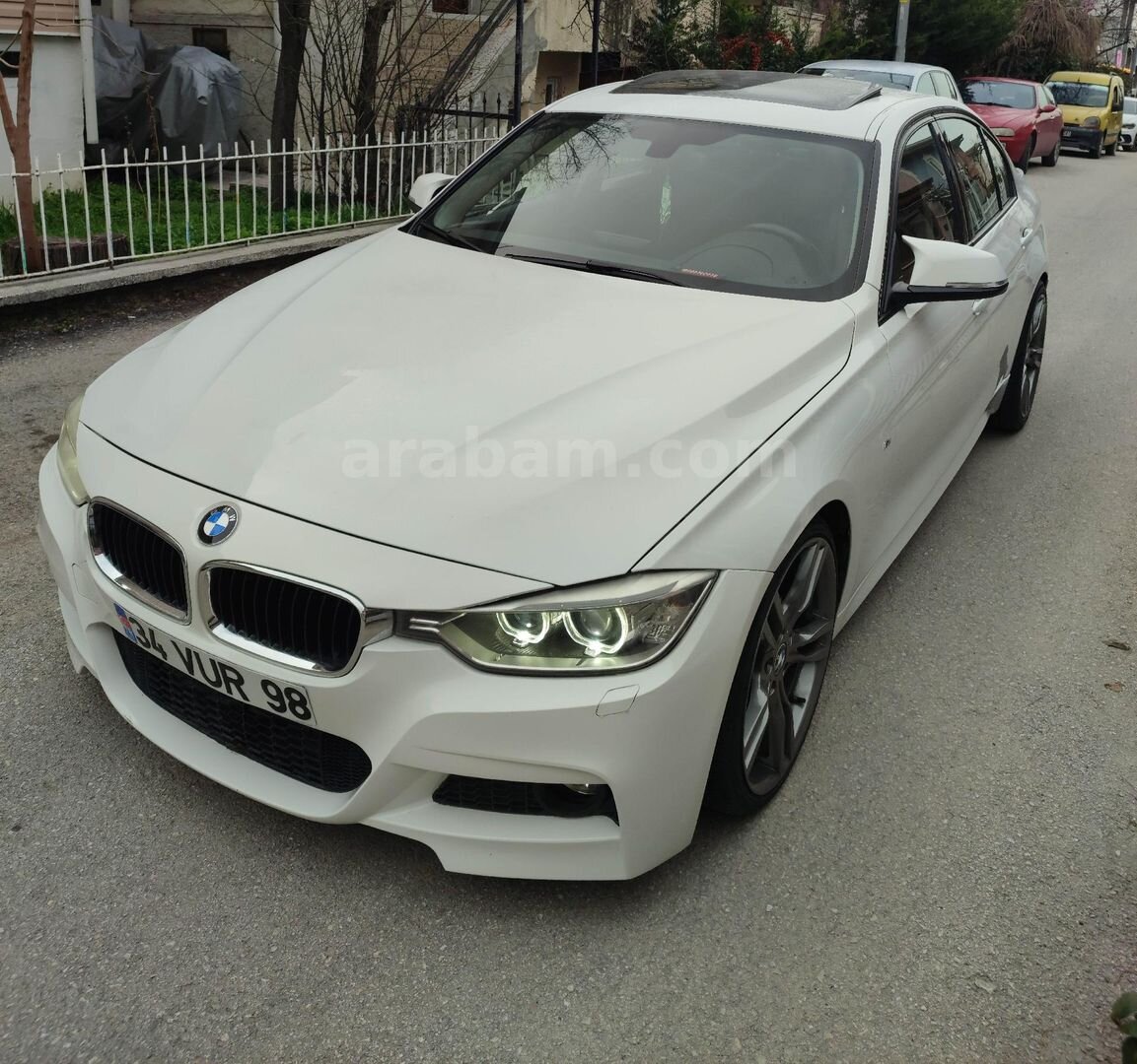 Sahibinden BMW 3 Serisi 320i ED Sport Line 2013 Model Ankara 231.000 km Beyaz 7