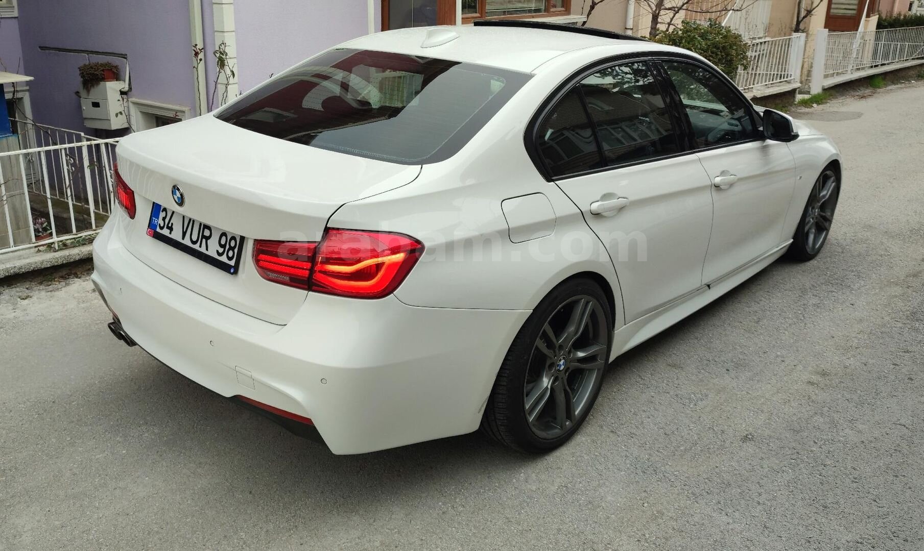 Sahibinden BMW 3 Serisi 320i ED Sport Line 2013 Model Ankara 231.000 km Beyaz 4