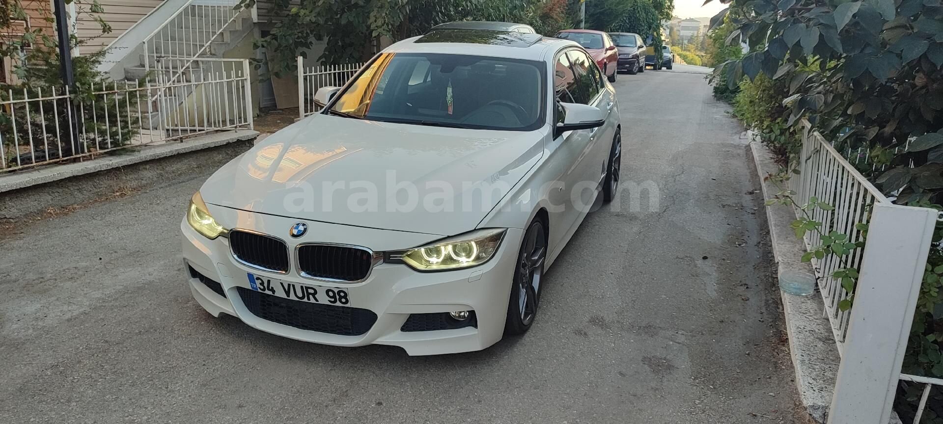 Sahibinden BMW 3 Serisi 320i ED Sport Line 2013 Model Ankara 231.000 km Beyaz 1