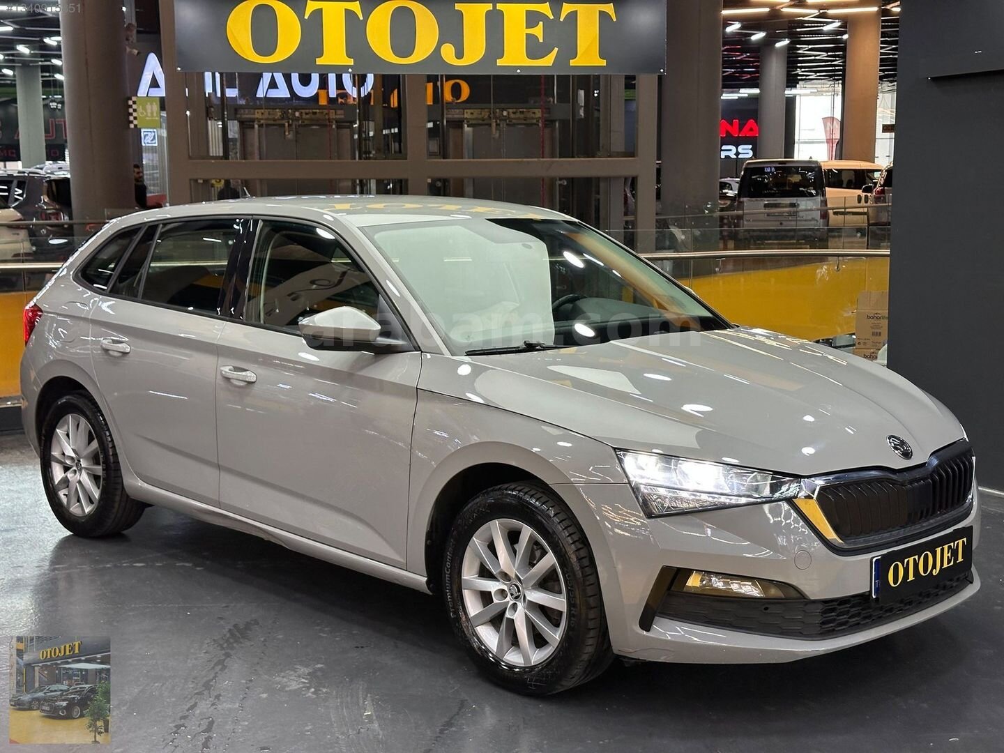 Galeriden Skoda Scala 1.0 TSI Elite 2021 Model İstanbul 116.000 km Gri 5