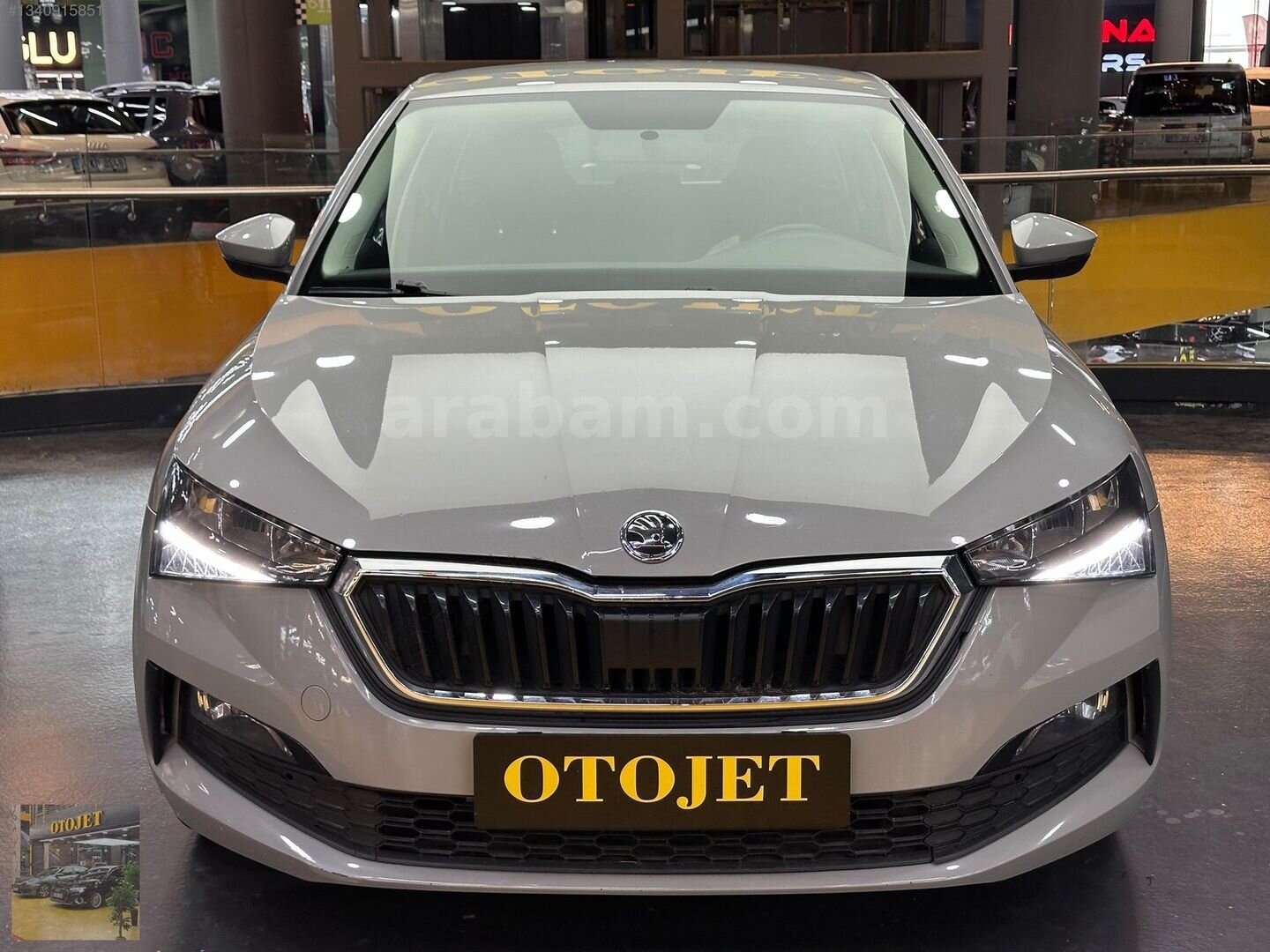 Galeriden Skoda Scala 1.0 TSI Elite 2021 Model İstanbul 116.000 km Gri 2