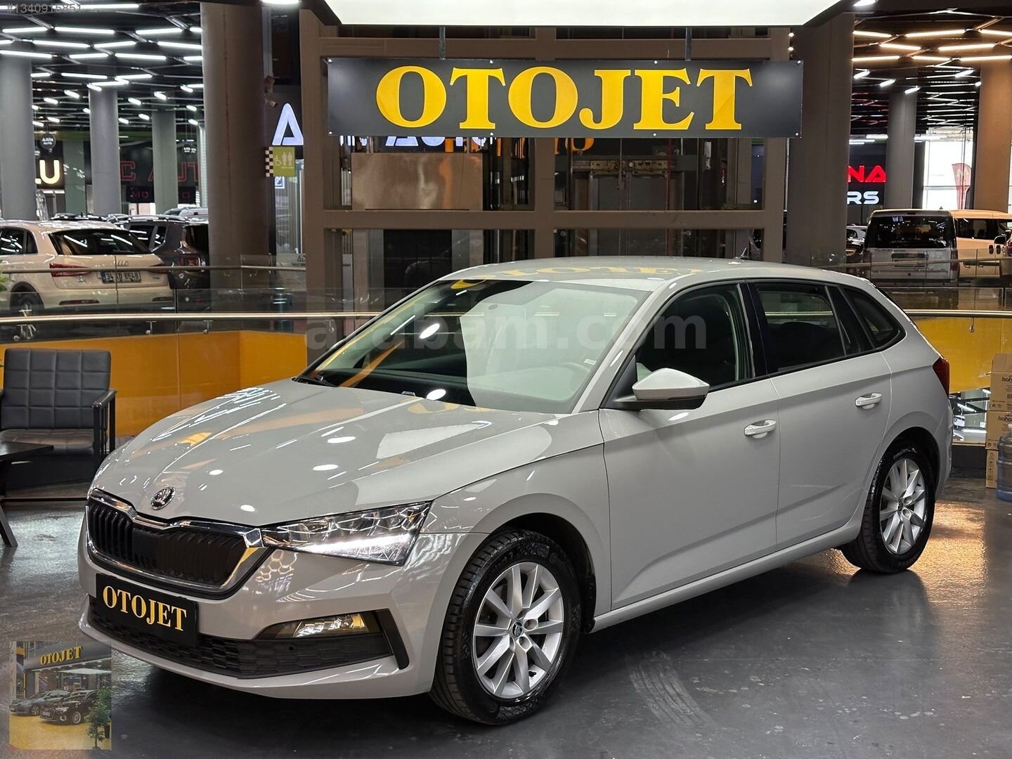 Galeriden Skoda Scala 1.0 TSI Elite 2021 Model İstanbul 116.000 km Gri 4
