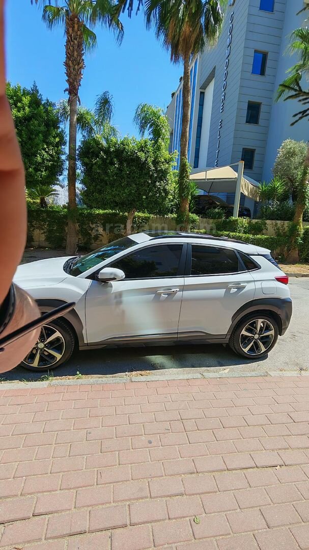 2WD Hyundai Kona 1.6 T-GDI Elite Smart 2020 Model Antalya 63500 km Beyaz 7