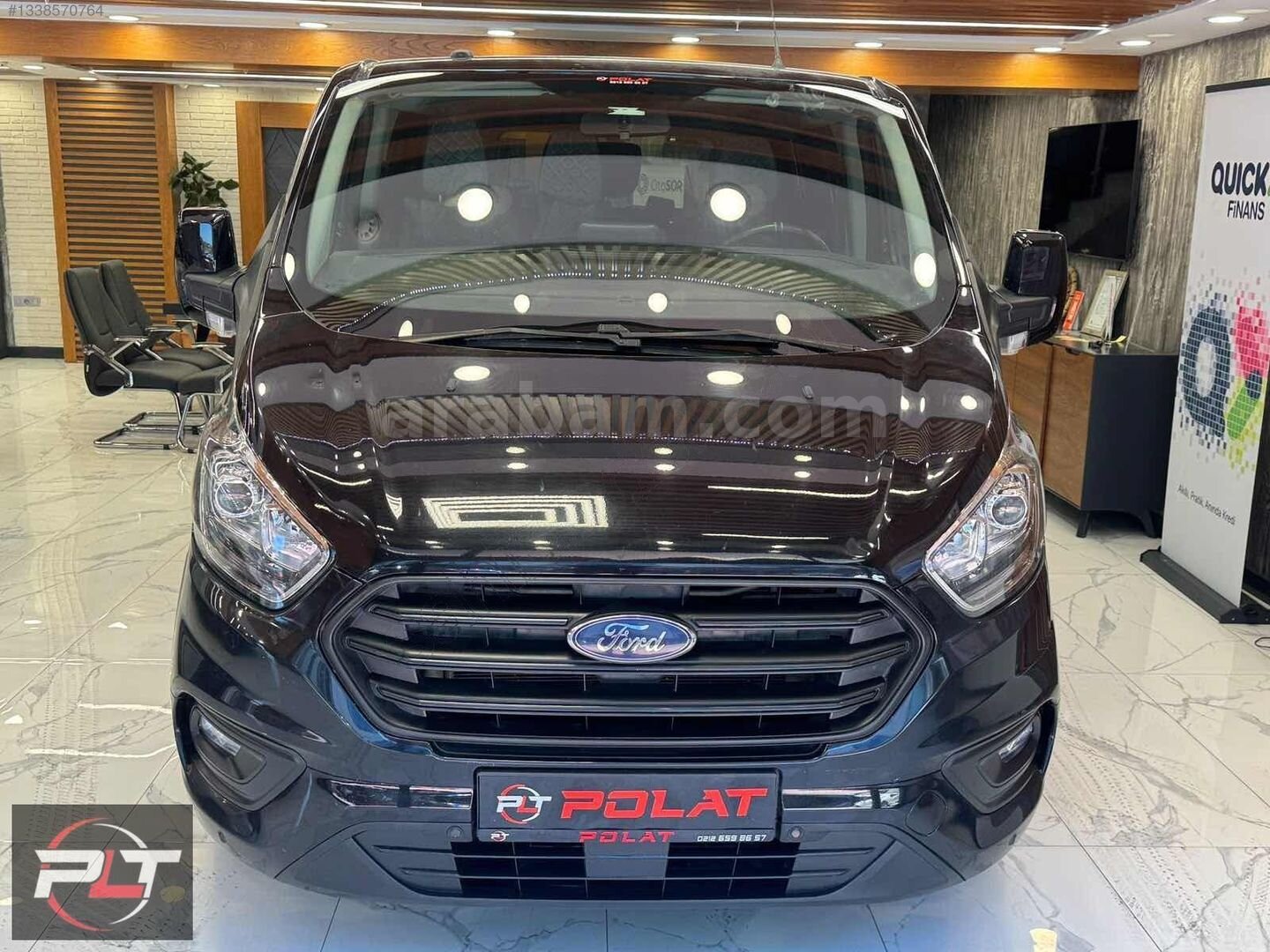 POLAT'TAN 2023 FORD CUSTOM 320 L DELÜXE PAKET 15 DK KREDİ İLE 2