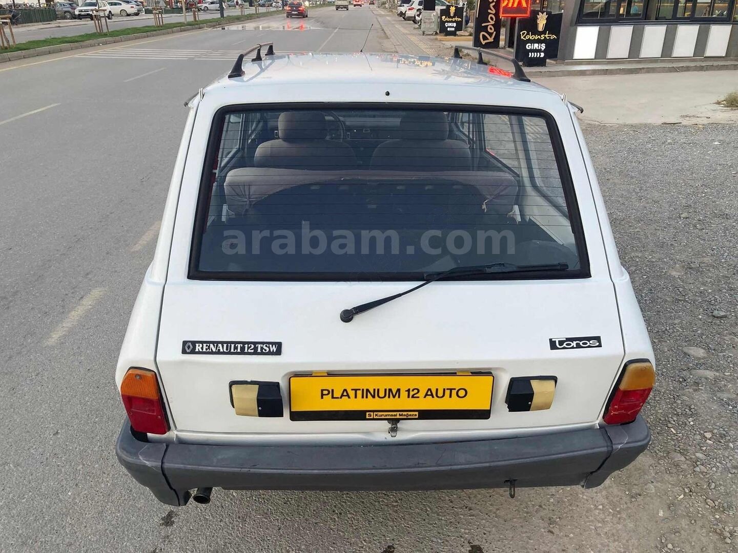Galeriden Renault R 12 Toros 1998 Model Hatay 62.789 km Beyaz 6