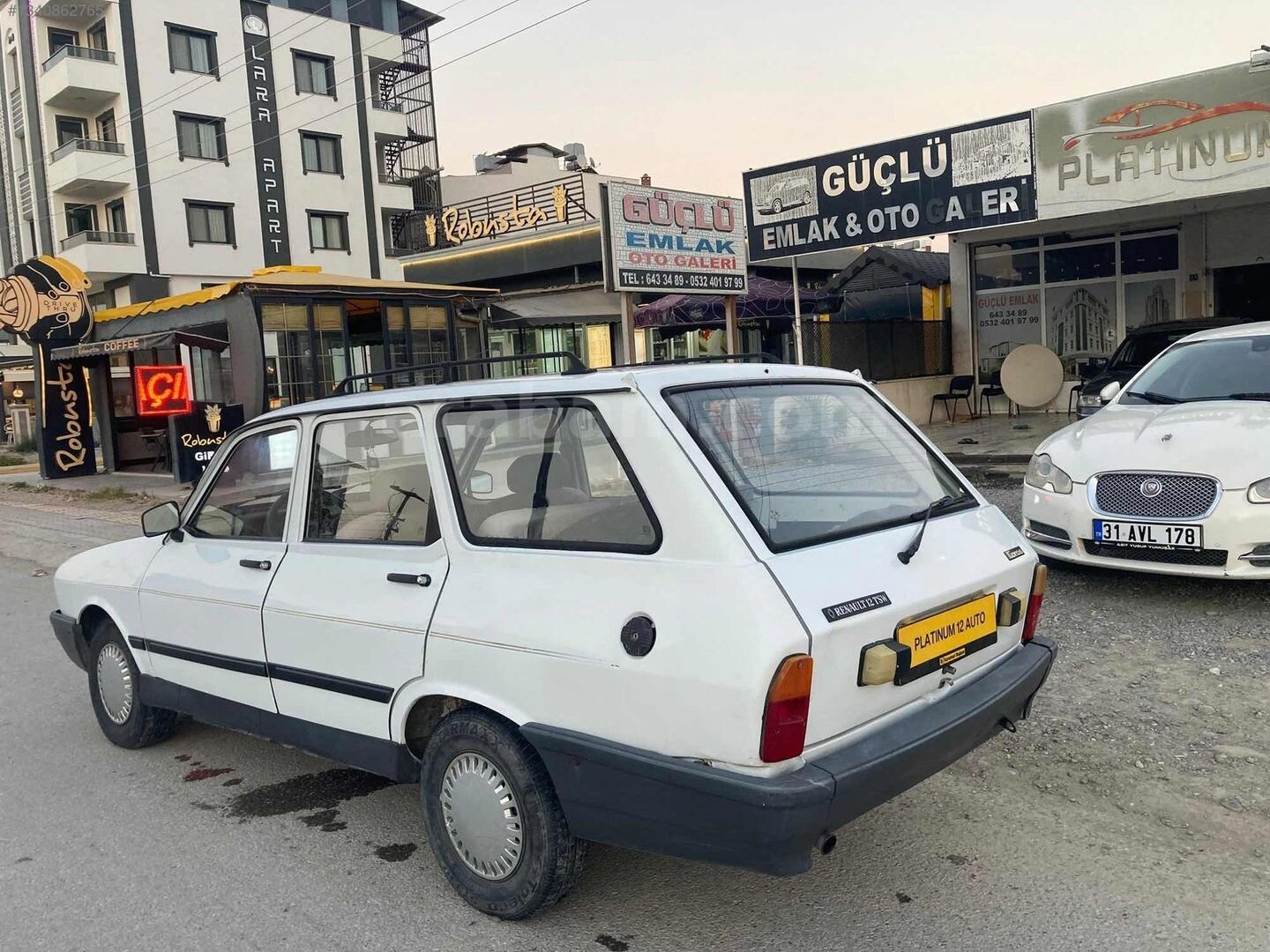 Galeriden Renault R 12 Toros 1998 Model Hatay 62.789 km Beyaz 5