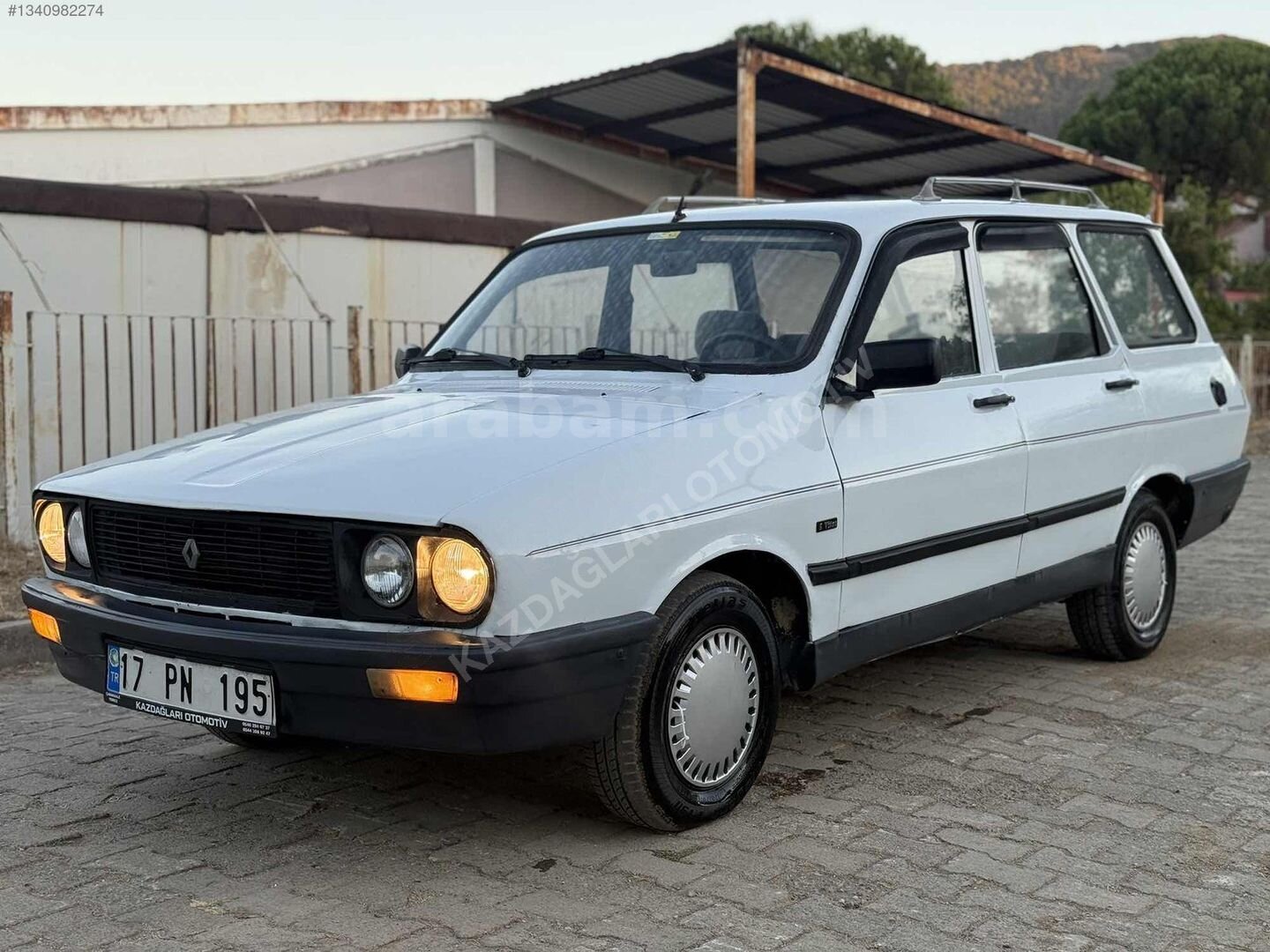 Galeriden Renault R 12 Toros 1990 Model Çanakkale 10.000 km Beyaz 2