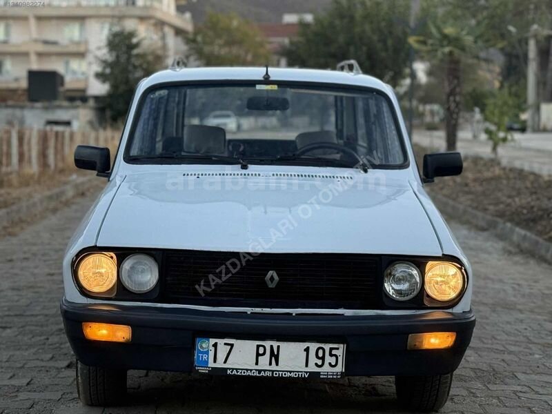 Galeriden Renault R 12 Toros 1990 Model Çanakkale 10.000 km Beyaz