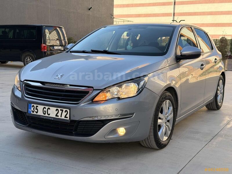 Galeriden Peugeot 308 1.2 VTi Active 2014 Model Ankara 180.000 km Gri