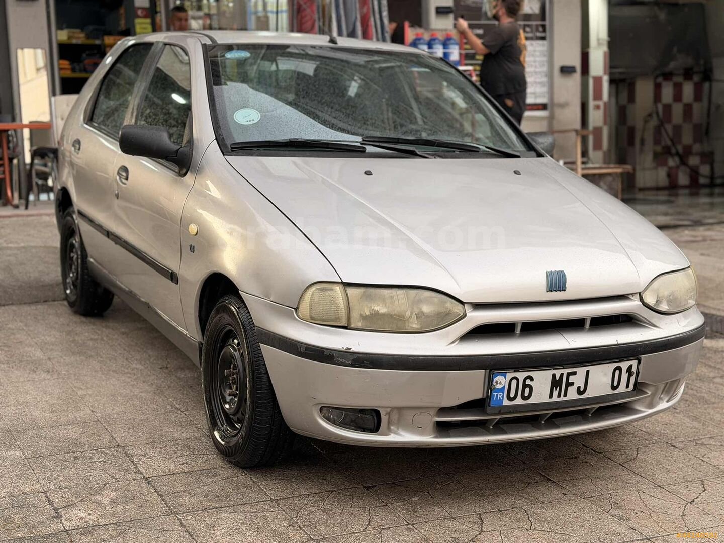 Galeriden Fiat Palio 1.4 EL 2001 Model Ankara 220.000 km Gri 2