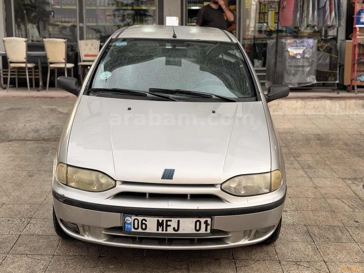 Galeriden Fiat Palio 1.4 EL 2001 Model Ankara 220.000 km Gri 4