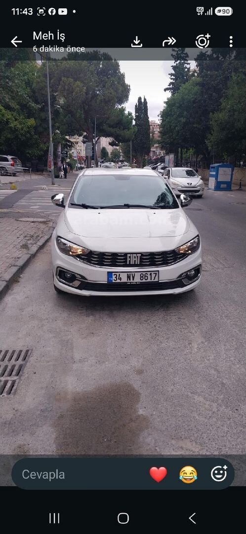 Sahibinden Fiat Egea 1.3 Multijet Easy 2016 Model İstanbul 250.000 km Beyaz 4