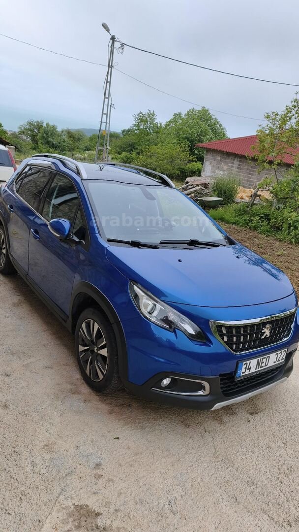 Sahibinden Peugeot 2008 1.5 BlueHDI Allure 2019 Model Mavi (metalik) 2