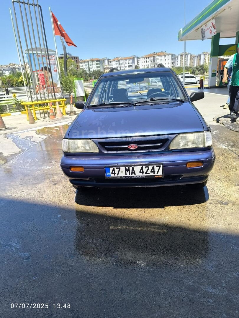 Sahibinden Kia Pride 1.3 DLX 2000 Model İstanbul 183.000 km Mavi 5