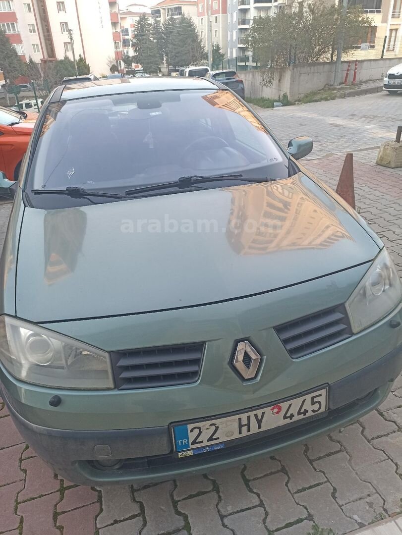 Sahibinden Renault Megane 1.6 Dynamique 2004 Model Edirne 206.000 km Yeşil 1