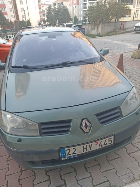 Sahibinden Renault Megane 1.6 Dynamique 2004 Model Edirne 206.000 km Yeşil 1