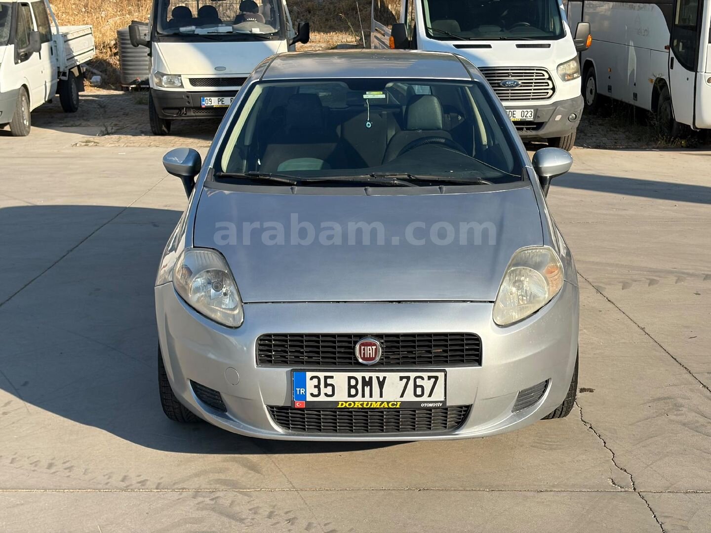 Galeriden Fiat Punto Grande 1.3 Multijet Dynamic 2009 Model İzmir 300.000 km Gri (Gümüş) 2
